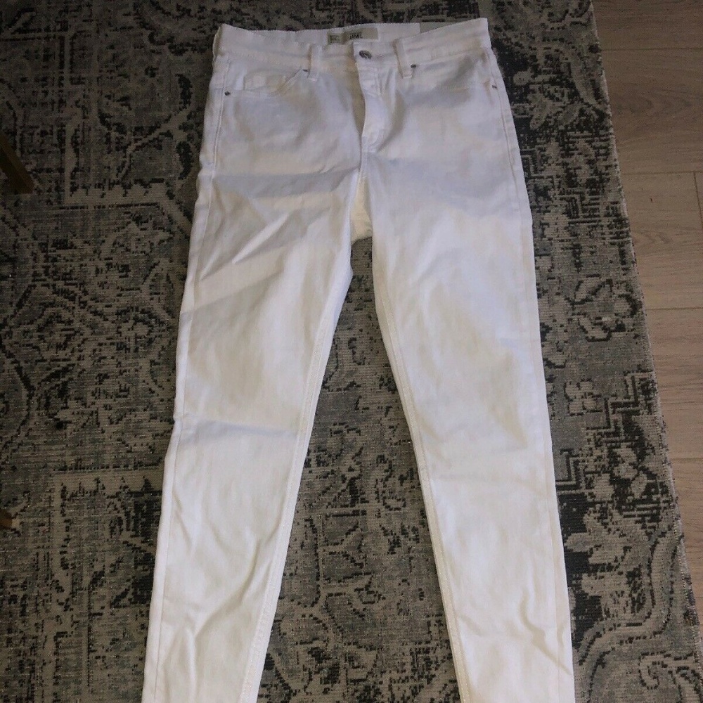 Topshop 'Jamie' High-Waist Skinny Ankle Glazer